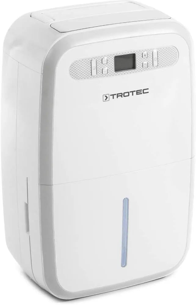 Trotec déshumidificateur TTK 95 E, d'air pour 90 m², capacité 30L, Réservoir 5,3L, jour, silencieux, puissant, Hygrostat intégré, Absorbeur d'humidité