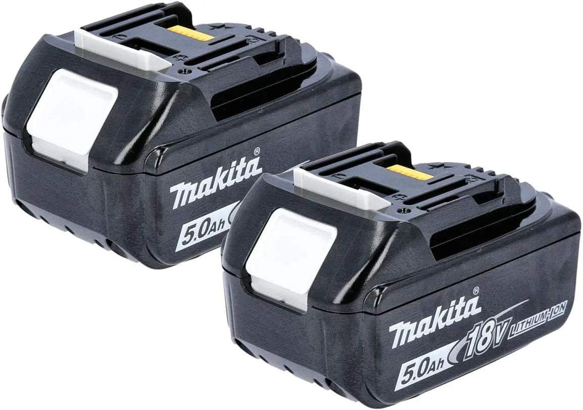 Makita modèle BL1850B, Batterie pour outil sans fil 18V Li-Ion LXT 5,0 Ah avec indicateur de charge