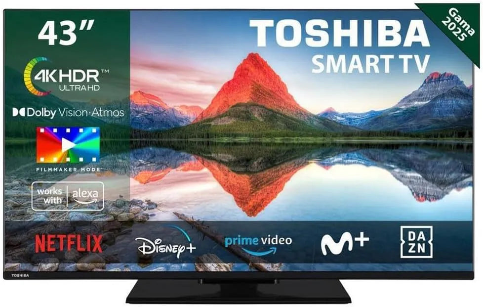 Toshiba Smart TV 43UV3463DG HD 43, 4K Ultra ' D-LED