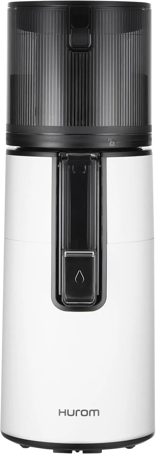 Extracteur de jus H400 Hurom, Fruits et Légumes, Hopper 2L, Chamber 550ml, Centrifugeuse Silencieux et Facile à Nettoyer, Sans BPA