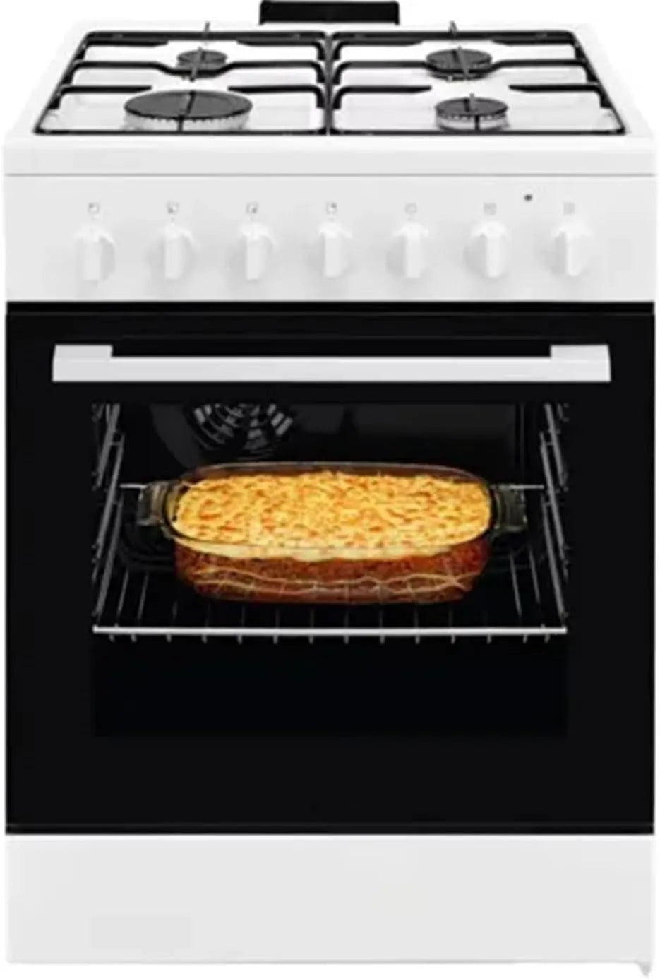 Modèle 4 Foyers dimensions 60x60 Multifonction LKK620010W Cuisiniã¨re Gaz