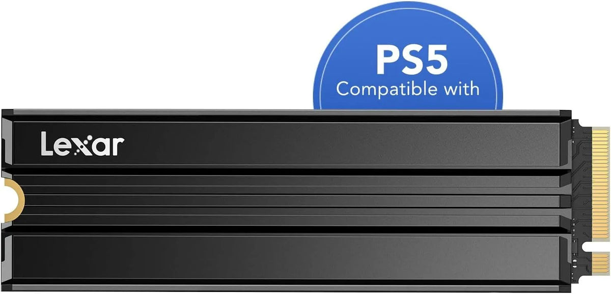 Modèle SSD Interne avec dissipateur Thermique NM790 4To M.2 Lexar, 2280 PCIe Gen4x4 NVMe 1.4 SSD, Jusqu'à 7400 Mo, 6500 Mo, LNM790X004T-RN9NG