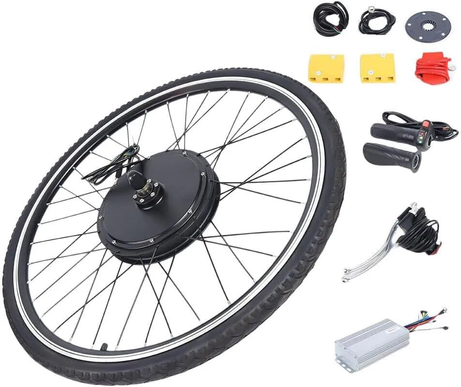 Vélo électrique, Kit de conversion pour de 28 pouces, tension 36 V 500 W, 8 pièces pour, kit de conversion pour roue libre