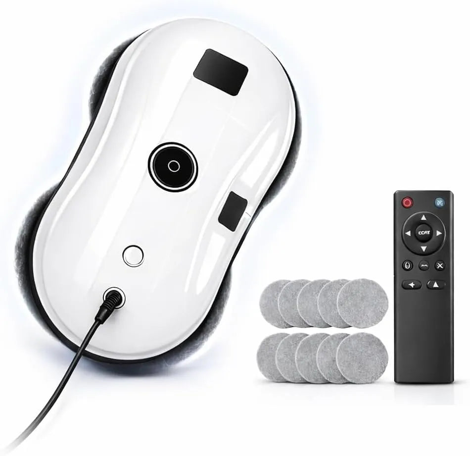 Osmo Vitre 5600 Robot Clean, 3 Modes de Nettoyage Contrôlés à Distance, Robot De Fenêtre Pa, Surveillance Intelligente des Bords