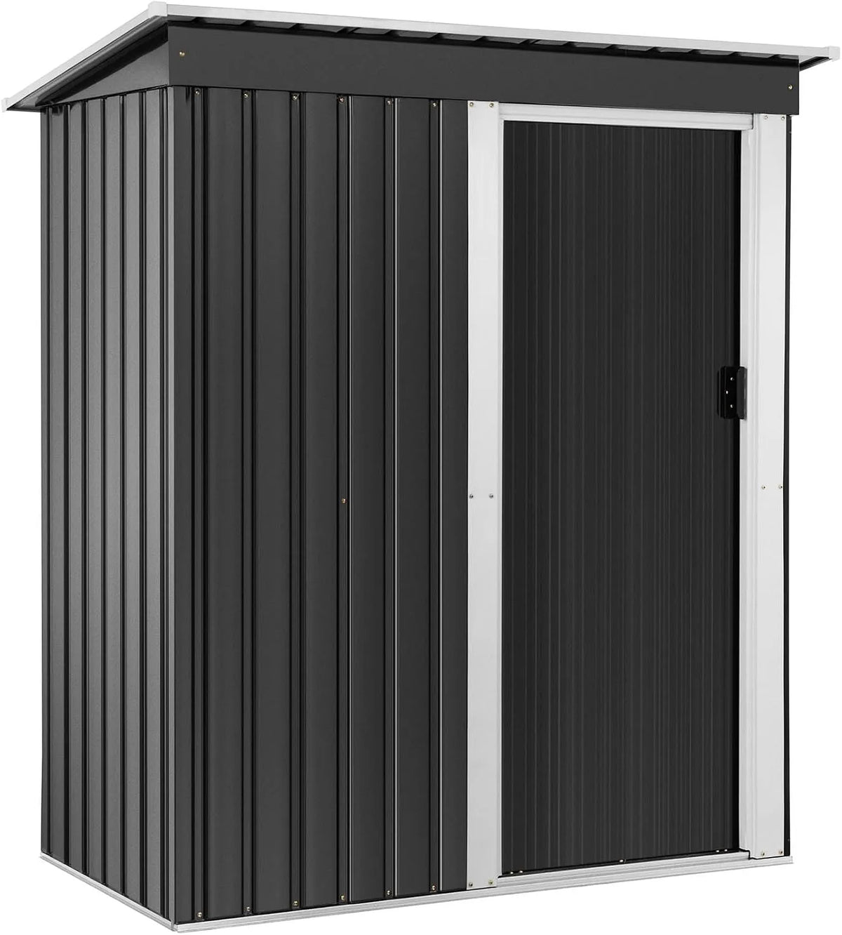 Abri de jardin, dimensions 163 x 181 x 89 cm, en Métal, Cabane en Acier Galvanisé, Cabanon de Jardin