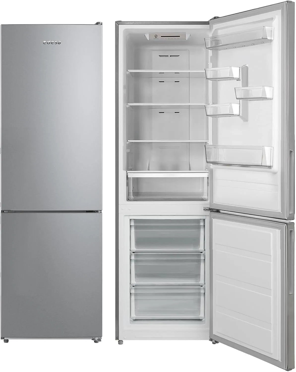Réfrigérateur EFC 1821 NF, largeur 59,5 cm, capacité de 310 l, avec régulation électronique de température LED intérieure