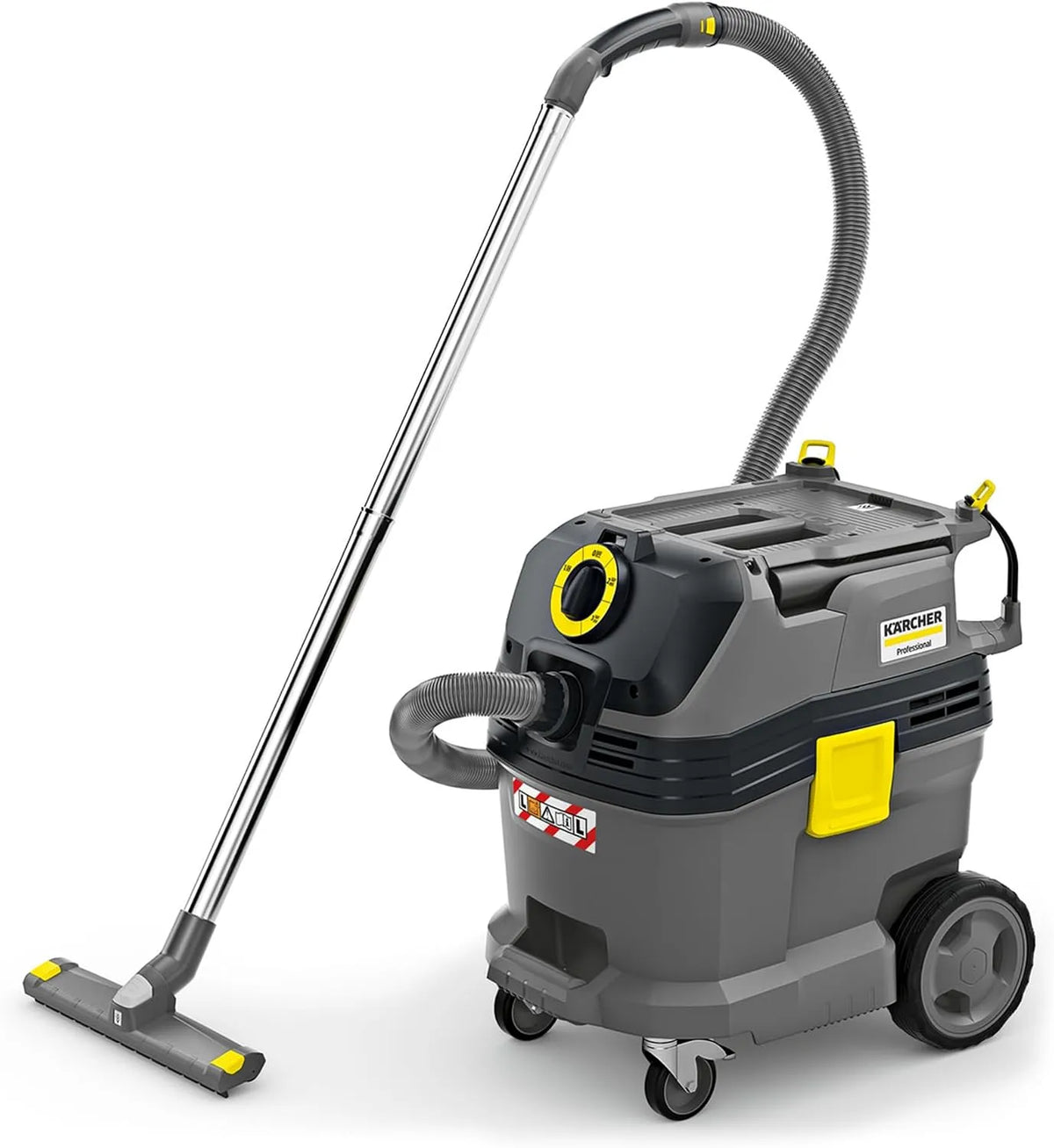 Kärcher aspirateur, Eau et poussières NT 30/1 Tact L, Max. 1380 W, 360 mm, Tuyau: 4,0 m, Filtre plissé Plat, suceur pour sols humides, secs