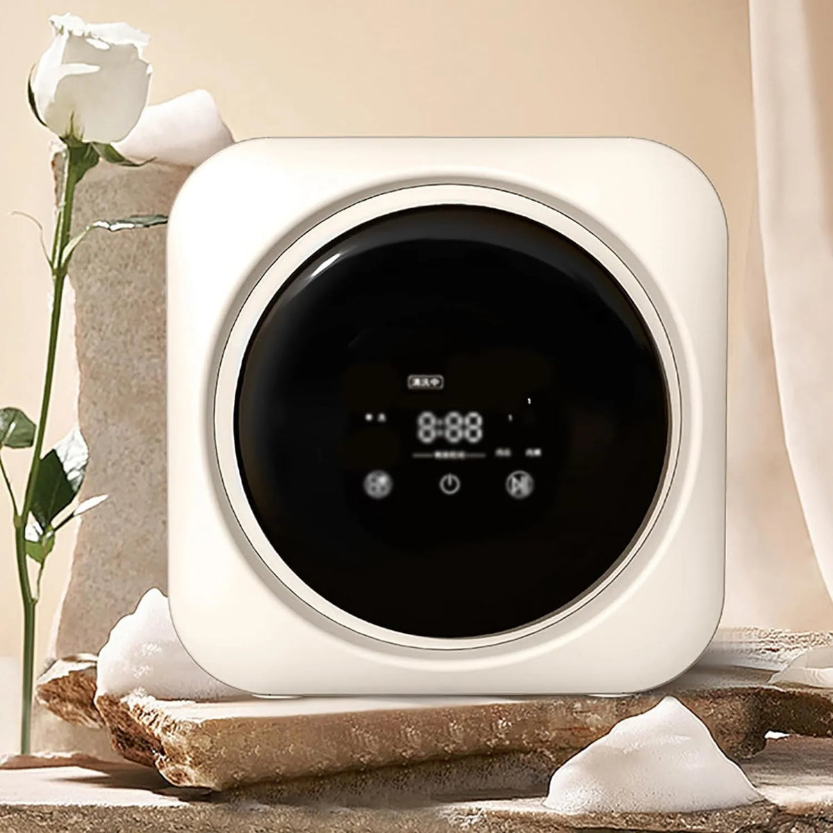 Sèche-linge, puissance 170 W, pour les appartements, Faible bruit, Mini machine à linge et séchage 3,5 L, les maisons et les dortoirs
