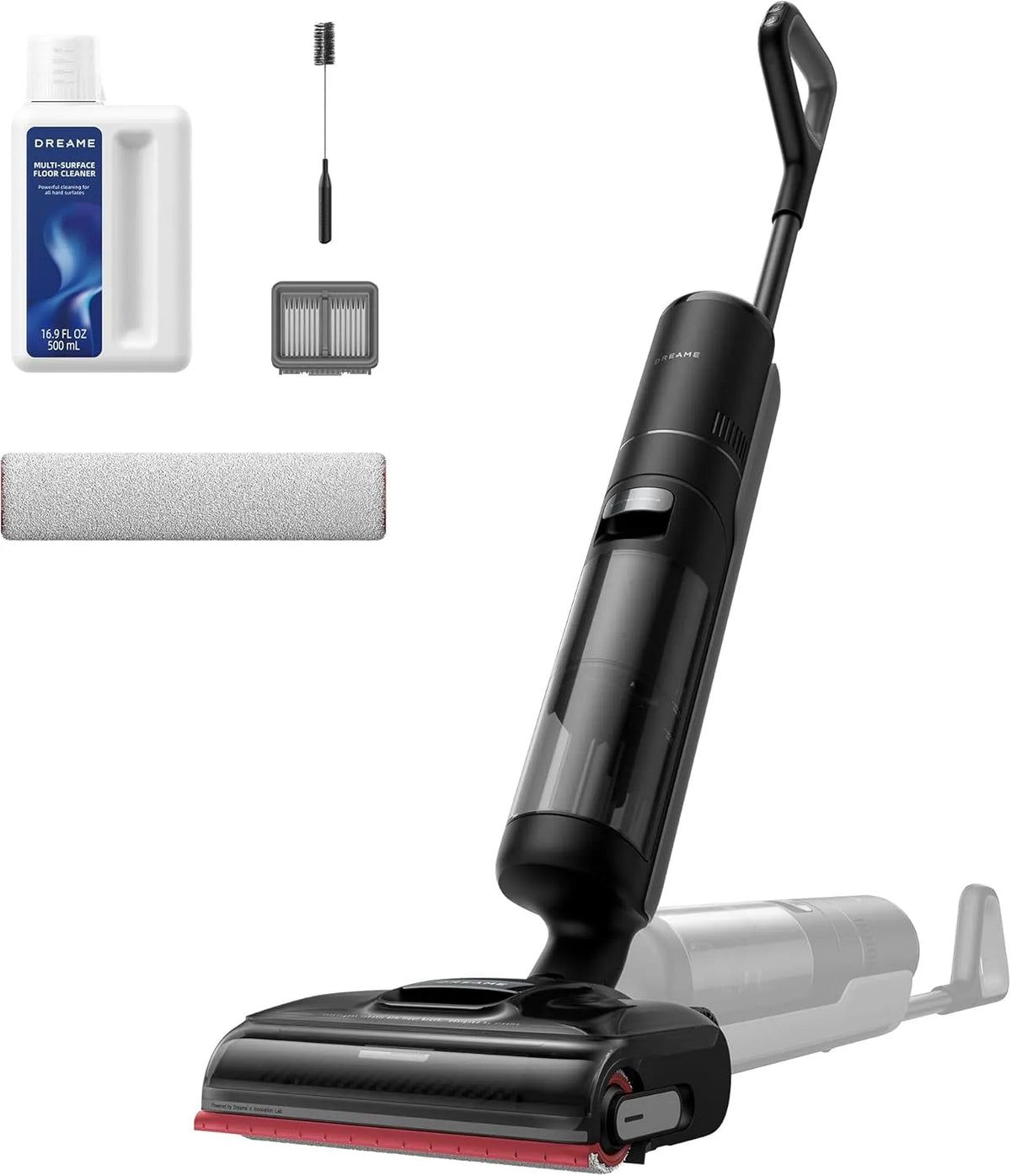 Dreame aspirateur H15S, Nettoyage de la Brosse et Séchage Silencieux à 90 °C, Laveur, Nettoyage Triple Arête, Sans Nœud, Aspiration 21 000 Pa