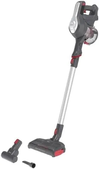 Hoover aspirateur balai HF122GPT, 2 niveaux de vitesse, Autonomie 40 Min, 2 niveaux de vitesse, Technologie Cyclonique, Lumières LED, H-Free 100