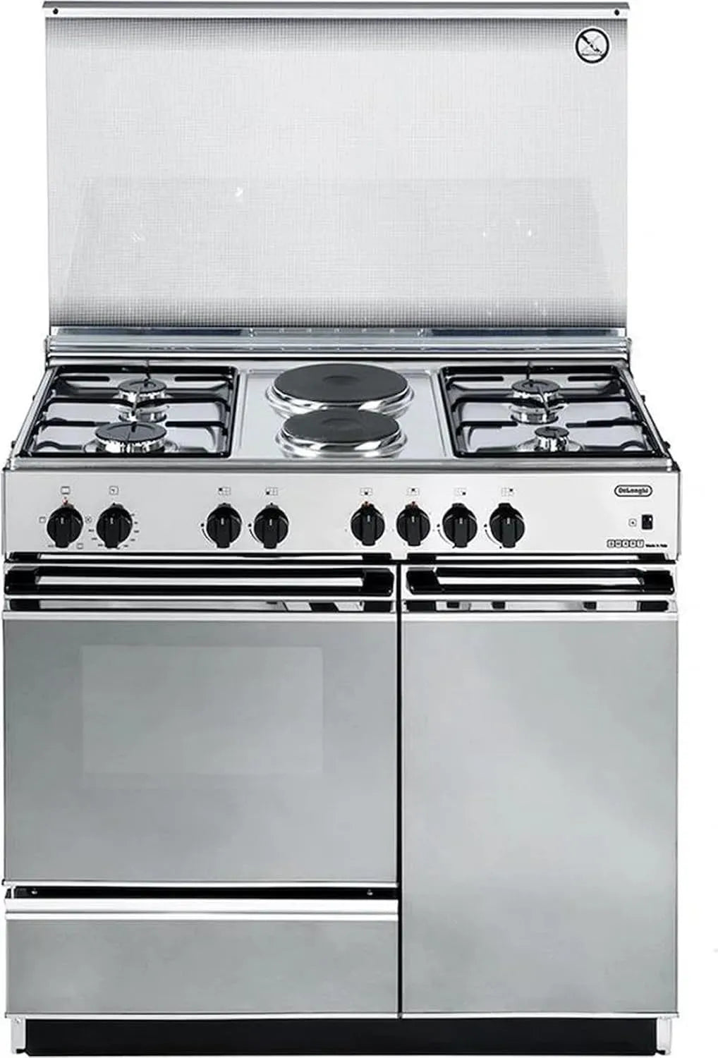 Cuisinière à gaz SEX8542NEDM, avec four Inox Classe énergétique A 86 x 50 cm