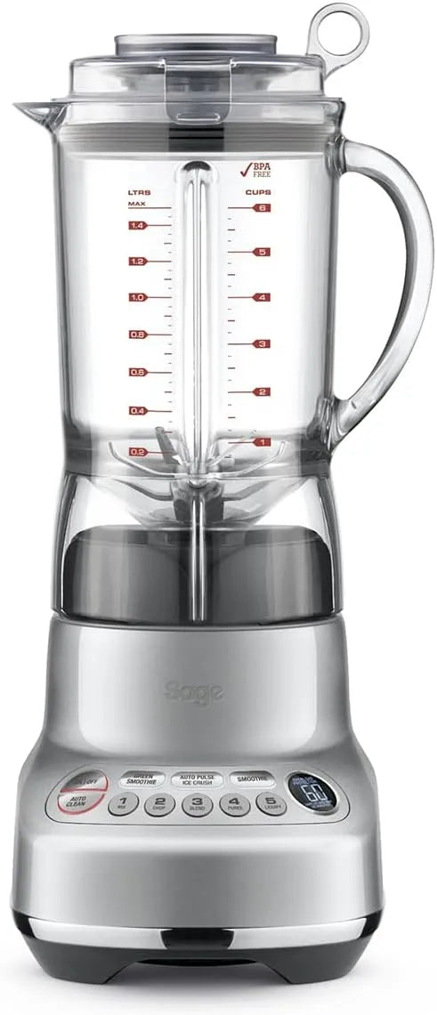 Sage blender, The Fresh & Furious, pour Smoothies et Broyage de Glace, finition argenté