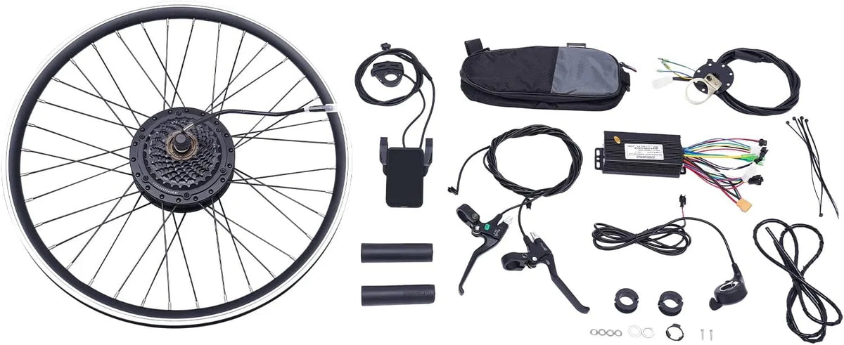 Vélo électrique, Kit de conversion de de 24 pouces 500 W avec LCD 36 V 36 V 36 V 36 V 36 V