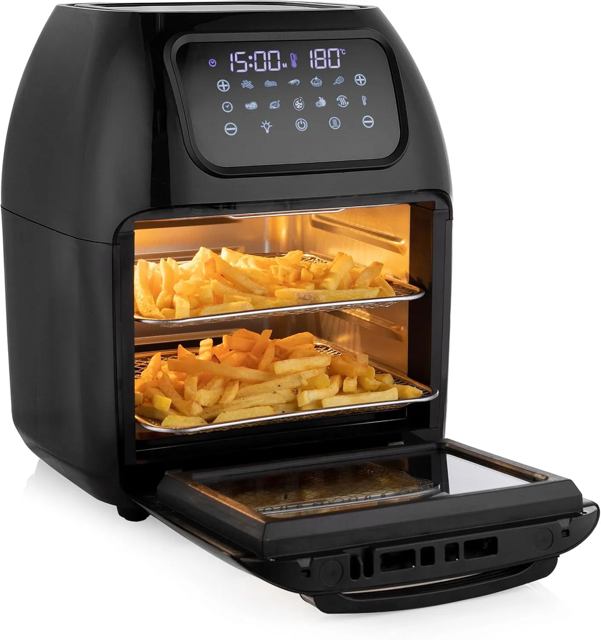 Tristar four FR-6964, friteuse Crispy multifonction 10 L, pièces lavables au lave-vaisselle, puissance 1800 W, 10 programmes, cuisson sans huile