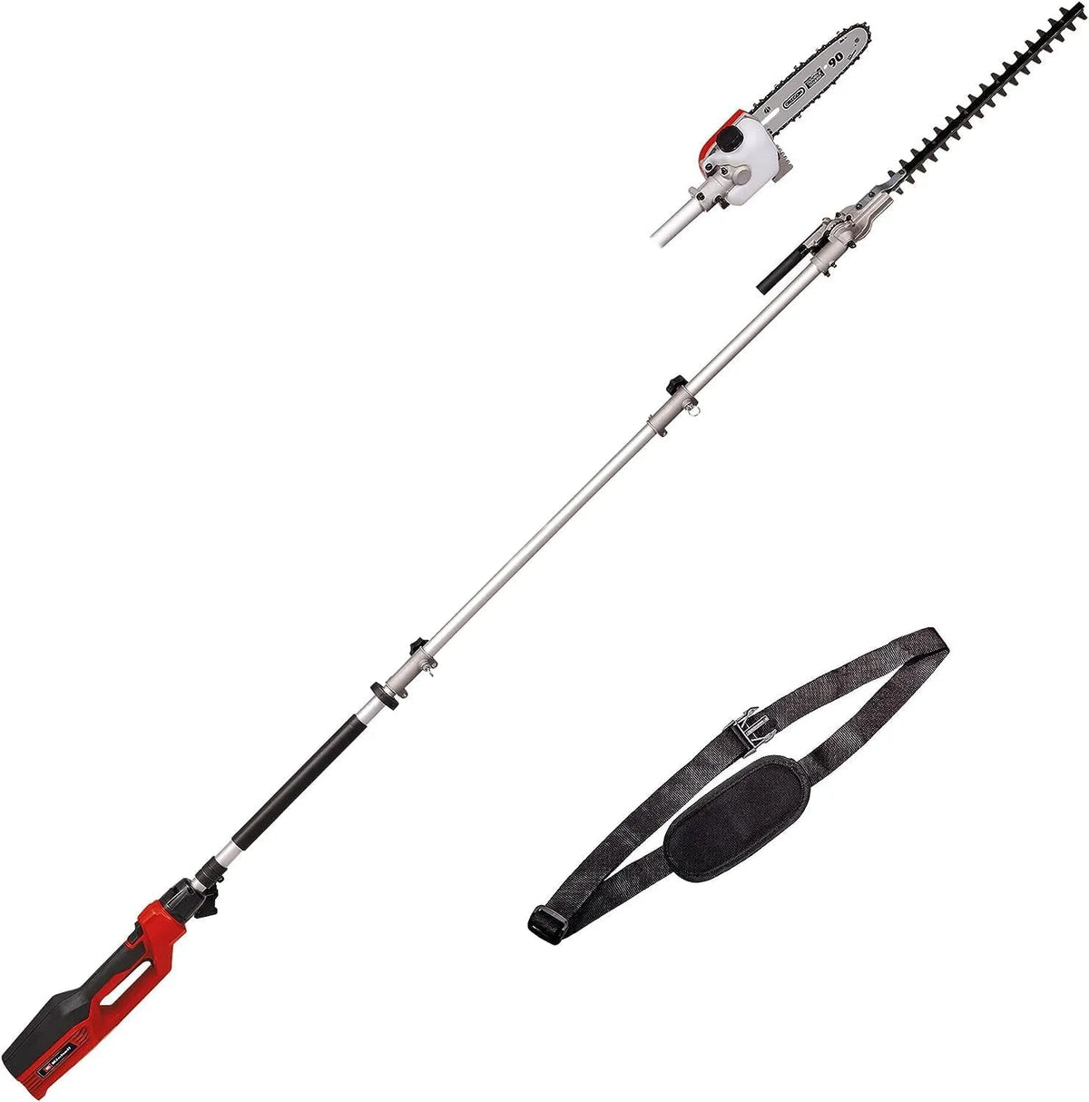 Einhell Taille-Haies élagueuse télescopique GC-HC 90, puissance 900 W, Longueur de Coupe de 41,2 cm pour Le Taille-haie et de 18 cm pour l'élagueuse