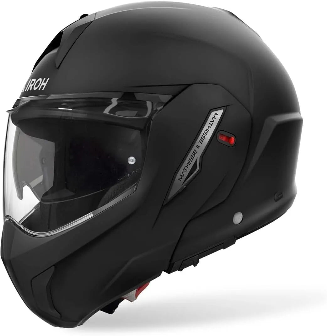 Casque moto Airoh Mathisse II, 59/60, Schwarz Matt