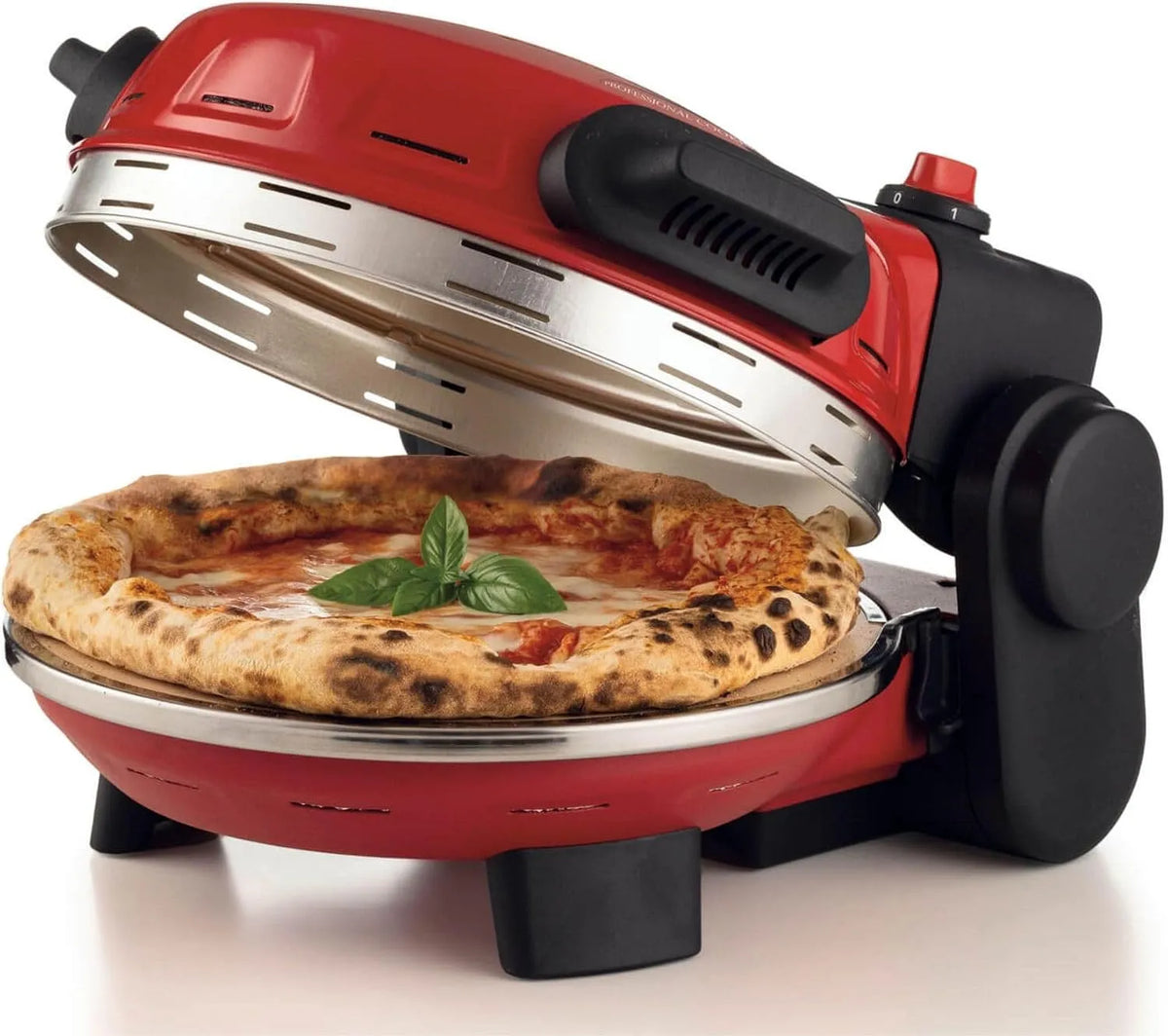 Ariete four, puissance 1500 W, 3 minutes de cuisson, pierre réfractaire amovible, 934 Pizzeria Gourmet, température 400 °C