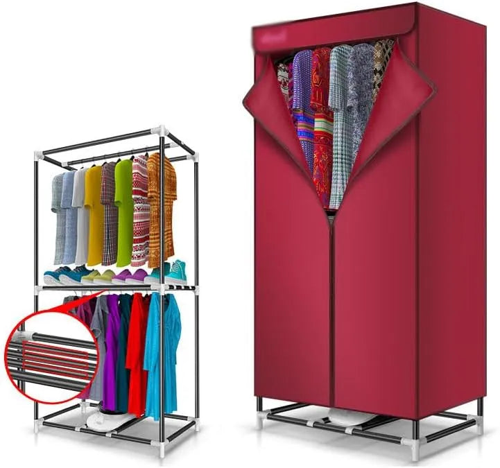 Sèche-linge COYEUX, Armoire de séchage de vêtements bientôt chauffée, électrique Chauffant à 2 Couches, puissance 900 W, Charge 30 kg, pour intérieur
