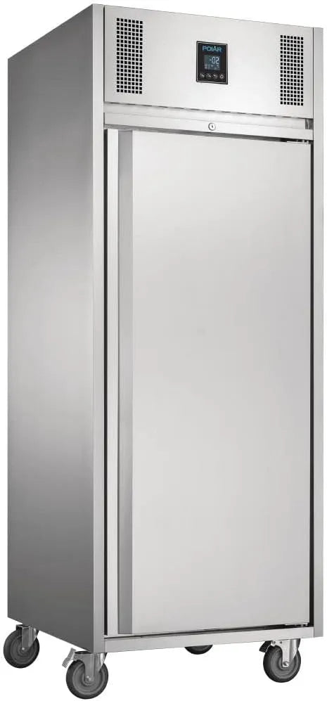 Armoire UA001, dimensions 1980x737x815mm, Polar Refrigeration U-Series 430W positive à une Porte 550 litres, 2°C à 4°C, Acier inoxydable
