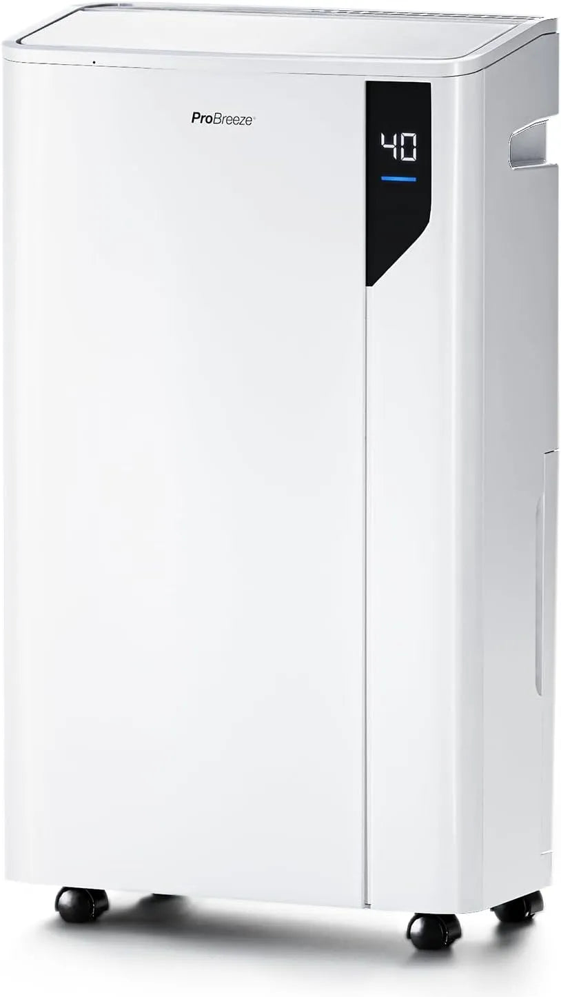 Déshumidificateur Pro Breeze, d Air 20L, Deshumidificateur économe en énergie avec Mode Séchage des Vetements, Filtre, Jour
