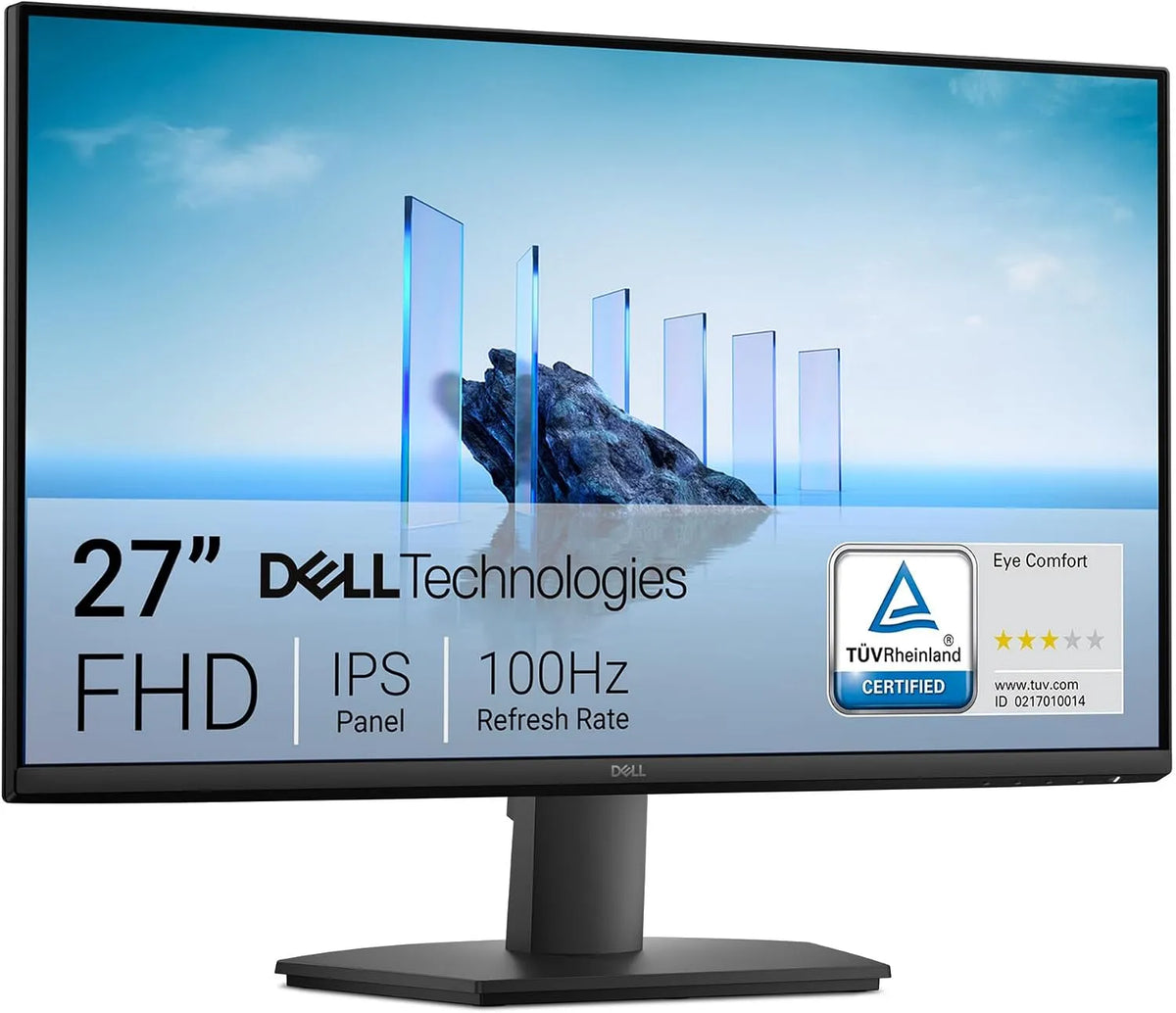 Dell modèle SE2725HM 5ms, 27 Écran PC, 1920x1080, 100Hz, dimensions 100x100mm, Full HD, IPS, VESA, HDMI, VGA