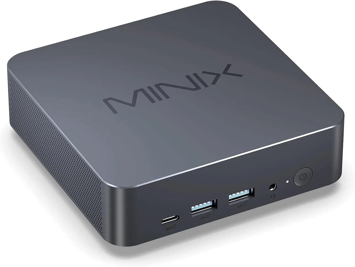 Modèle PC Windows 11 Pro N512 i5-12600H 512GB MINIX NGC, Intel M.2 PCIe 4.0 x 4 SSD 16GB DDR5 Micro Desktop Computer, TB4, 8K, 2xHDMI, Quad Display