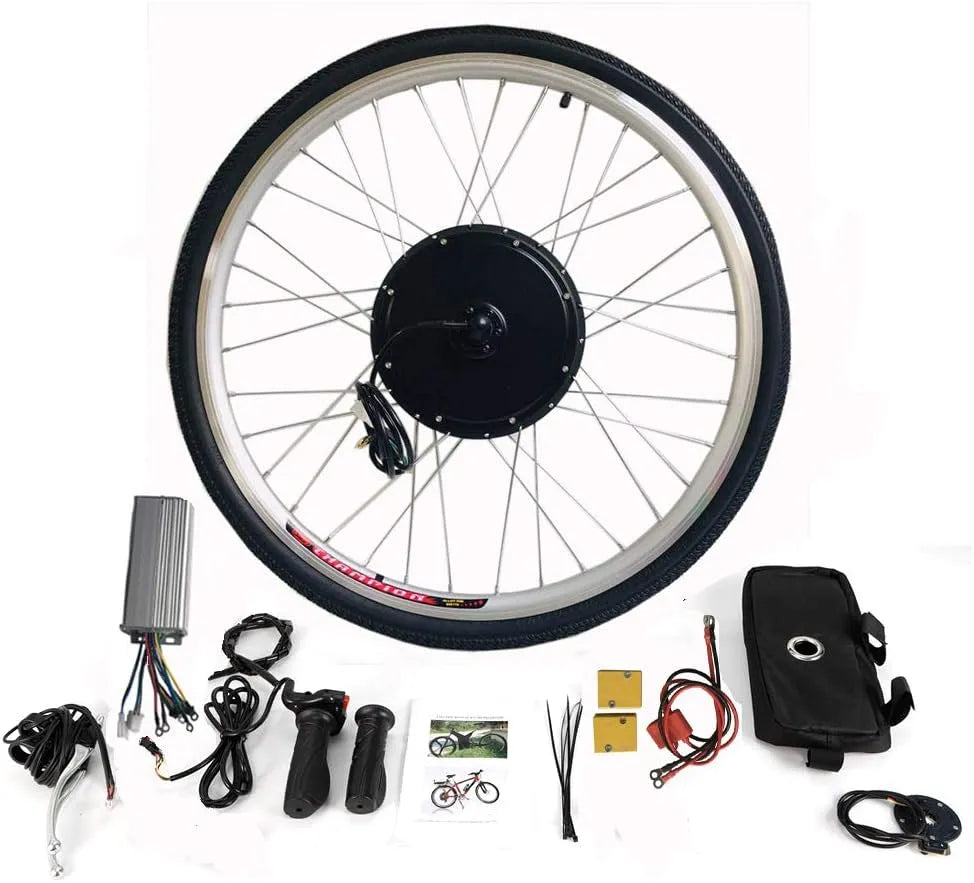 Conversion Ebike électrique de 28 ' Kit de, Conversion de Roue Avant de Bicyclette électrique 48V, puissance 1000W
