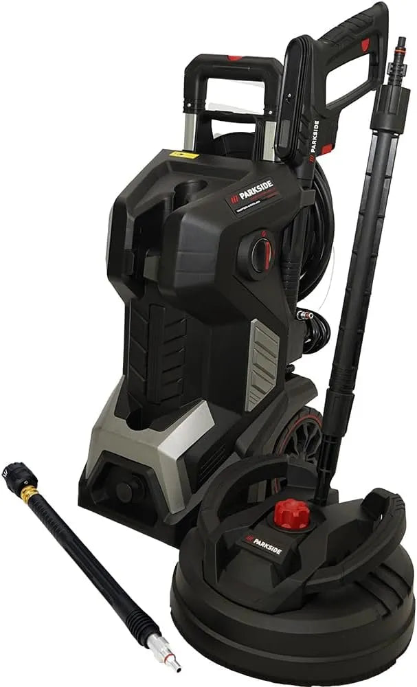 Parkside nettoyeur haute pression PHDP 180, HEADNMORE Performance avec buse 3 en 1 600 l/h + porte-clés