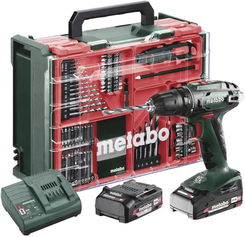 Metabo perceuse 602207710, avec chargeur avec batterie, sans fil