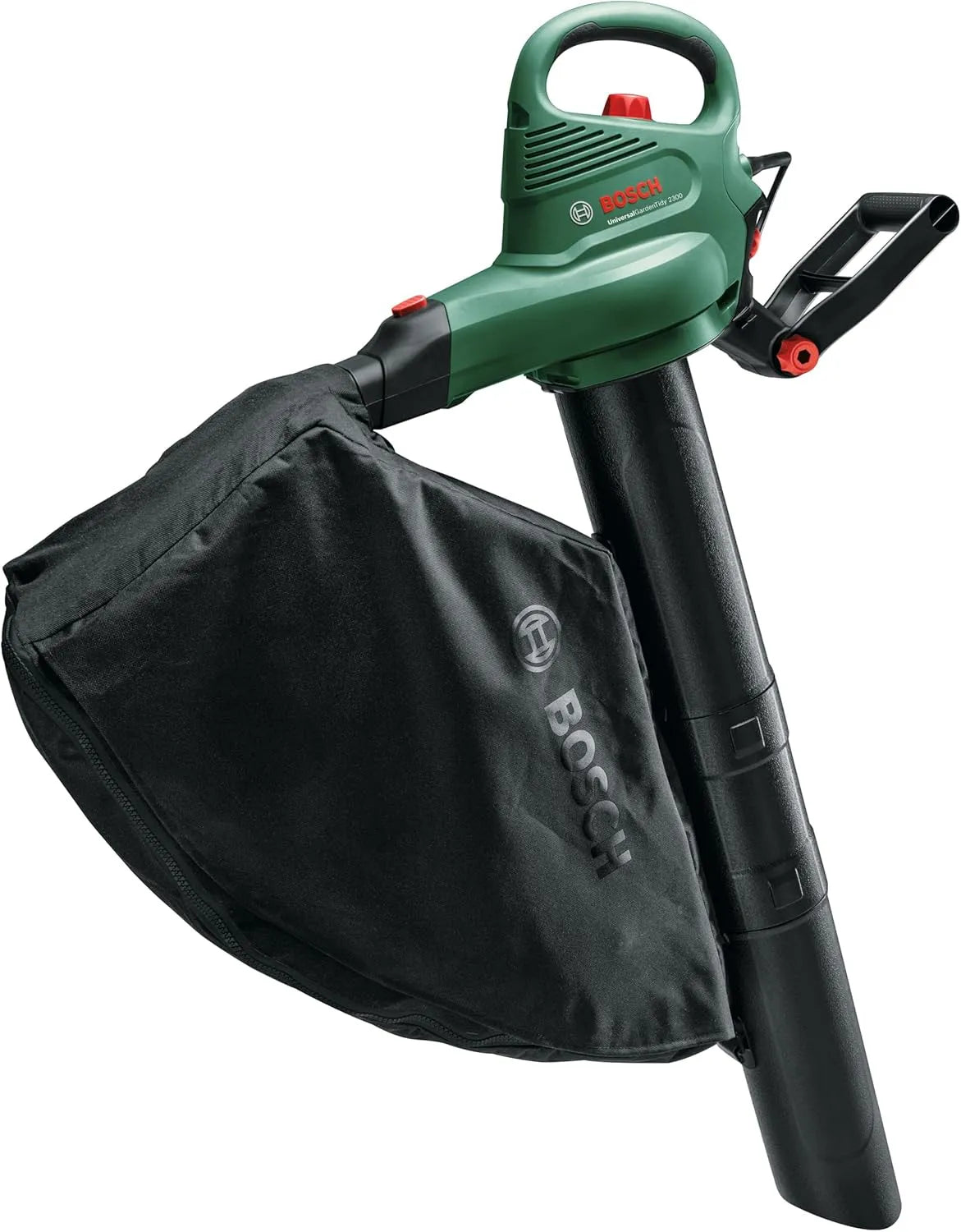 Bosch aspirateur 2300, UniversalGardenTidy, 2 300 W, Vitesse Variable, pour souffler, dans boîte Carton, Souffleur, Sac de Collecte de 45 L