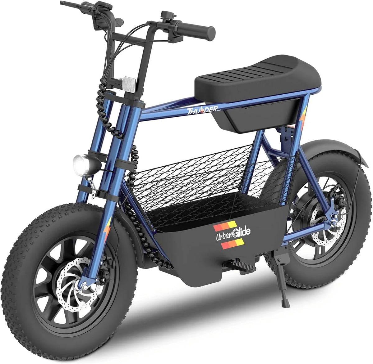 Trottinette électrique UrbanGlide, puissance 400W, Autonomie 30 km, Batterie 36V, poids 28Kg, E-Bike Thunder 160, 25 km/h, Pneu Tout Terrain 16'