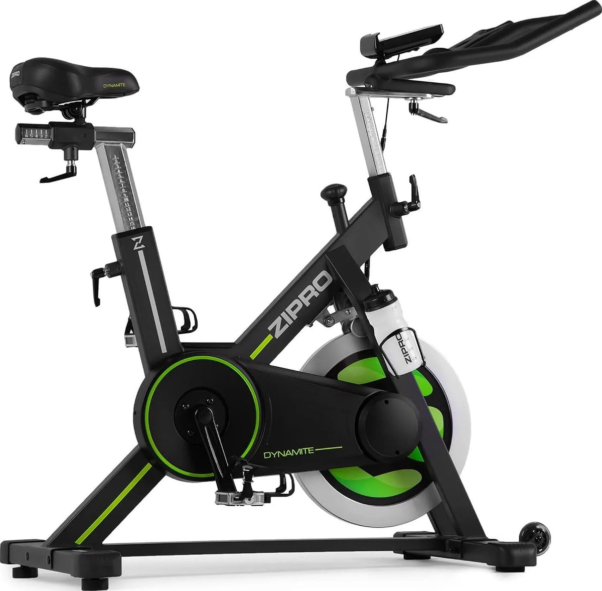 Vélo Zipro, d'appartement Dynamite, d'intérieur, Ergomètre à piles, Ergomètre jusqu'à 130 kg, Ergomètre Fitness, d'entraînement à domicile