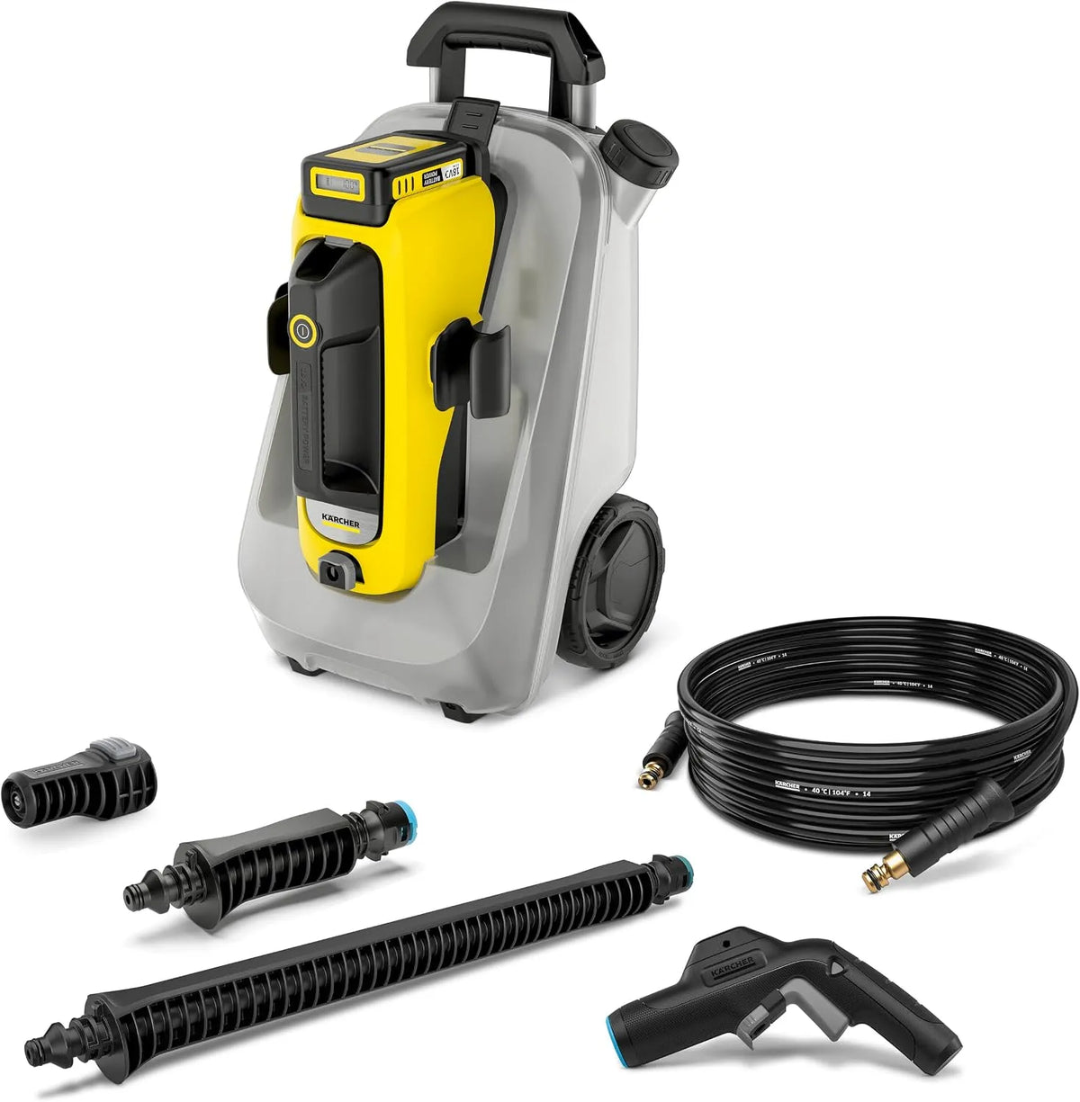 Nettoyeur extérieur Mobile OC 6-18 Battery Set Kärcher, Pression Moyenne Max. 24 Bar, débit 200 l/h, Poids 5,7 kg, réservoir d'eau 12 l