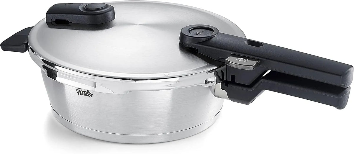Poêle-Autocuiseur Fissler Vitaquick, capacité 2,5 l, largeur 22 cm, 2 Niveaux De Cuisson, En Acier Inoxydable, Fabrication En Allemagne