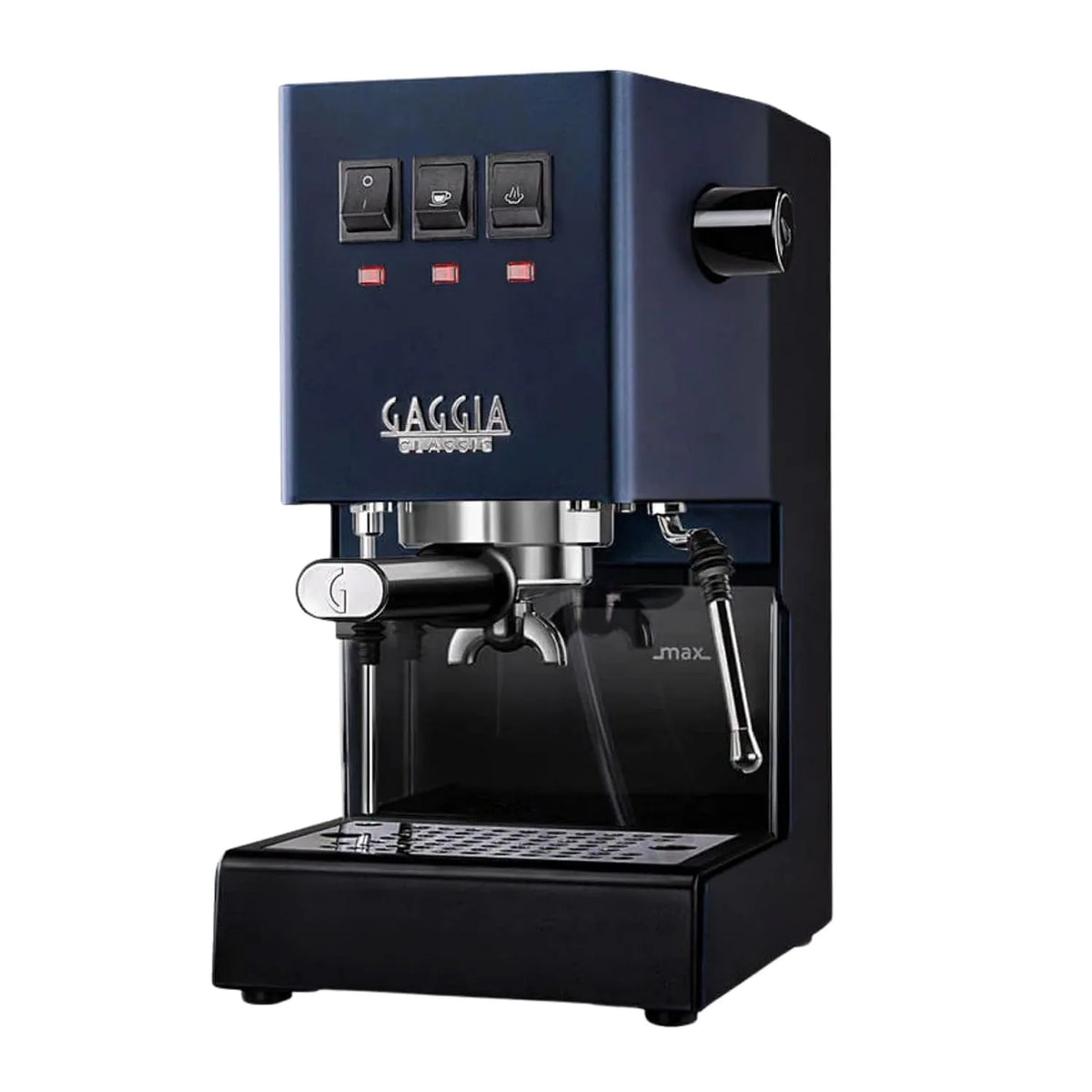 Gaggia machine à café E24, Classic Evo Pro expresso manuelle, avec chaudière en laiton et électrovanne Bleu classique