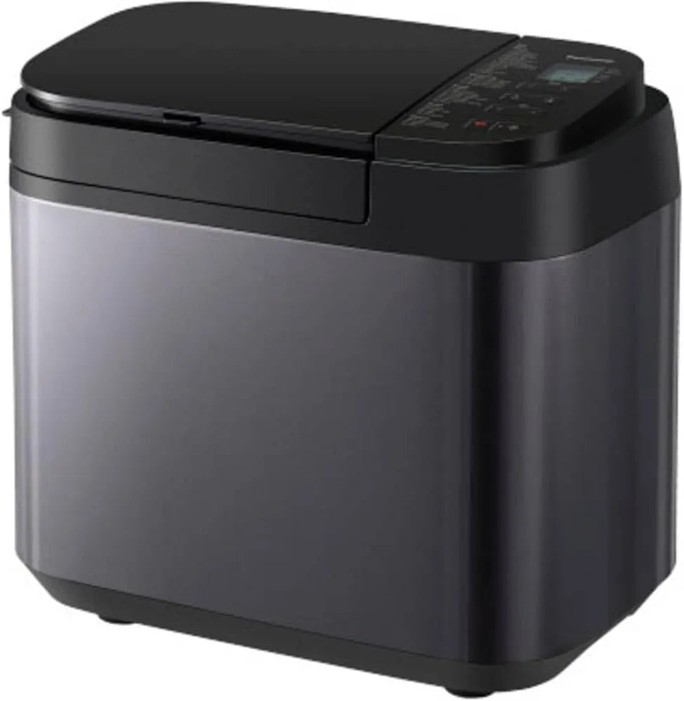 Panasonic machine à pain SD-YR2540, 14 programmes automatiques, cuisson sans gluten, finition grise foncé, avec 32 programmes, distributeur de levure