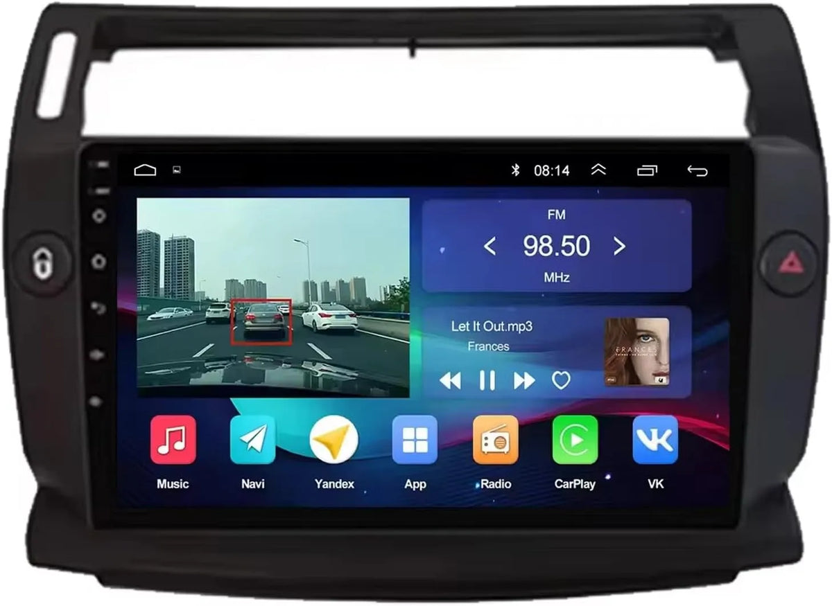 2008-2012 1G+16G Lecteur Multimédia, 4 Nuclear, Écran Tactile pour Opel Agila Bluetooth Voiture Stéréo WiFi Récepteur Radio FM USB