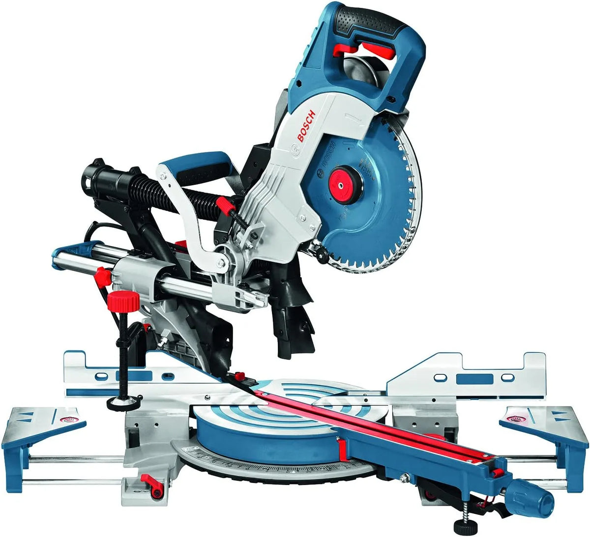 Bosch Professional scie à onglets radiale GCM 8 SDE, puissance 1 600 W, Ø de lame: 216 mm, serre-joint, avec 1 lame de scie circulaire