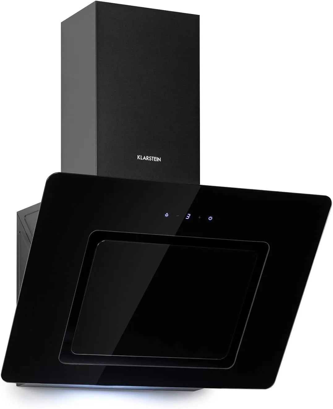 Klarstein hotte aspirante, Débit max de 300m³, 60 cm de largeur, 300m³/h, Sofia, Recyclage de l'air, Éclairage LED des plaques, Contrôle facile