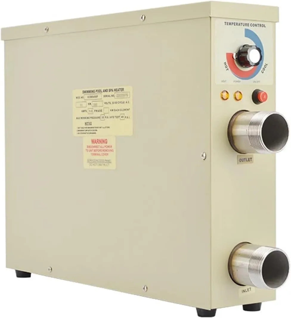 Pompe, à Chaleur électrique Portable for Piscine 9kW avec contrôle thermostatique, 220,7.5kw, Chauffe-Eau for baignoires