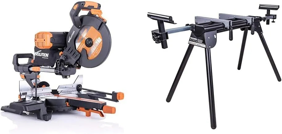 R255SMS-DB Evolution Power, 255 mm & Power Tools, Tools + Scie à onglets coulissante multi-matériaux à double biseau