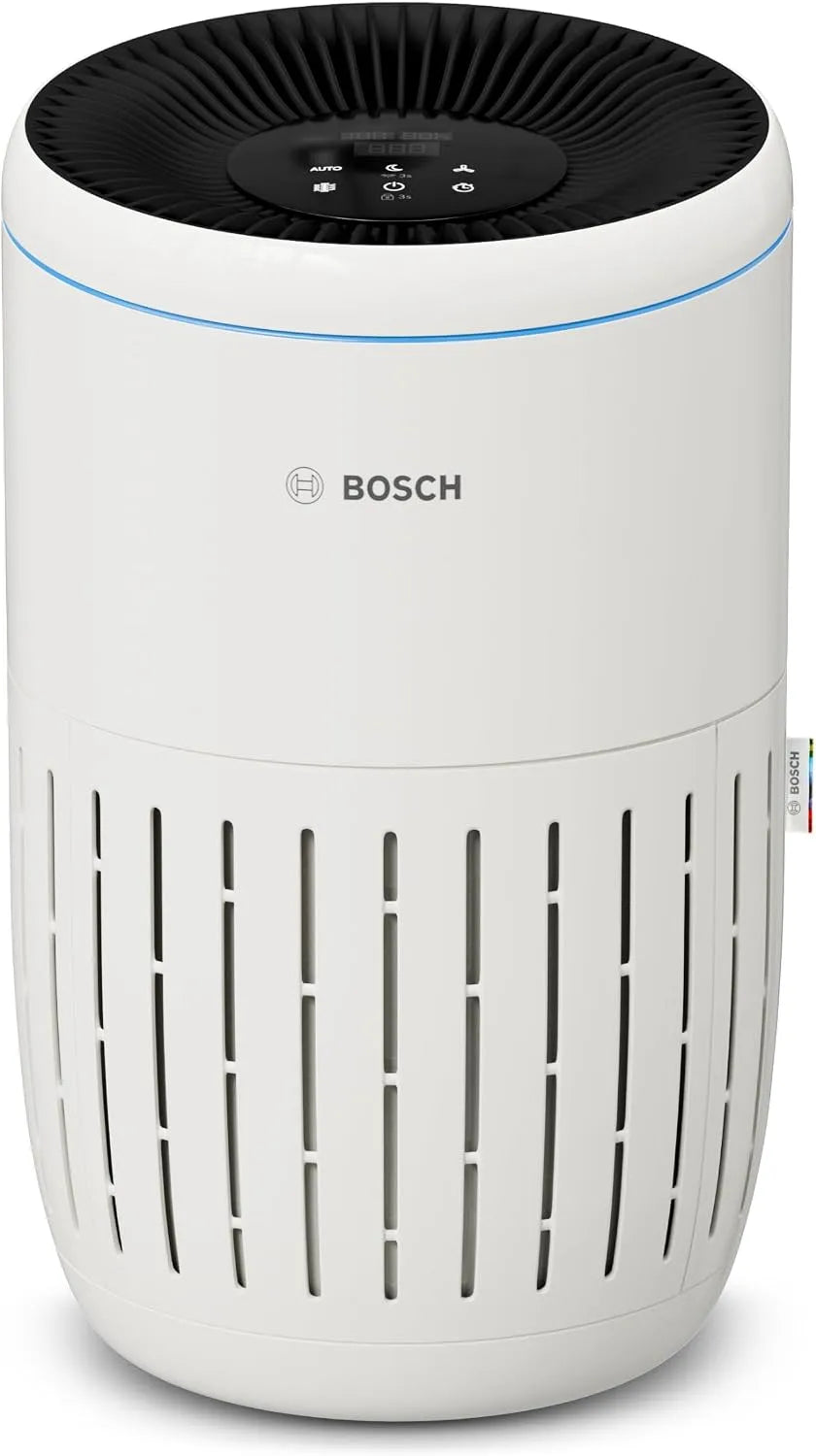 Bosch purificateur d'air, Air 2000, < 25 dB, Pour jusqu'à 37,5 m², CADR: 180 m³/h, Avec un Filtre à Air et un Mode Sommeil, Élimine les Polluants