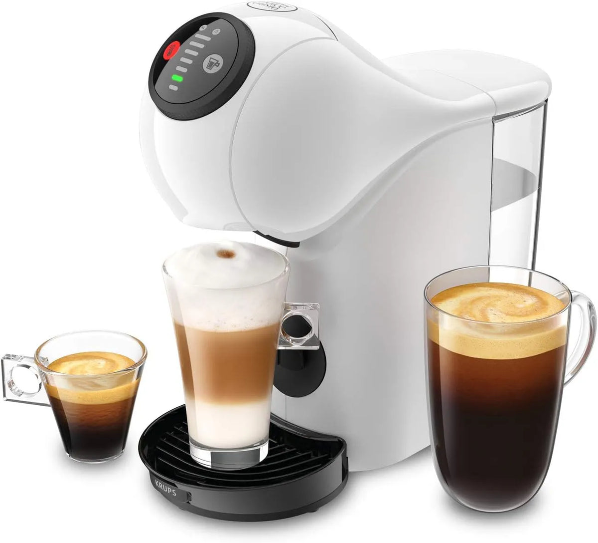 Krups machine à café KP240110, Cafetière capsules, Nescafé Dolce Gusto, Fonction XL, Mode éco, Intuitive, Boissons froides ou chaudes