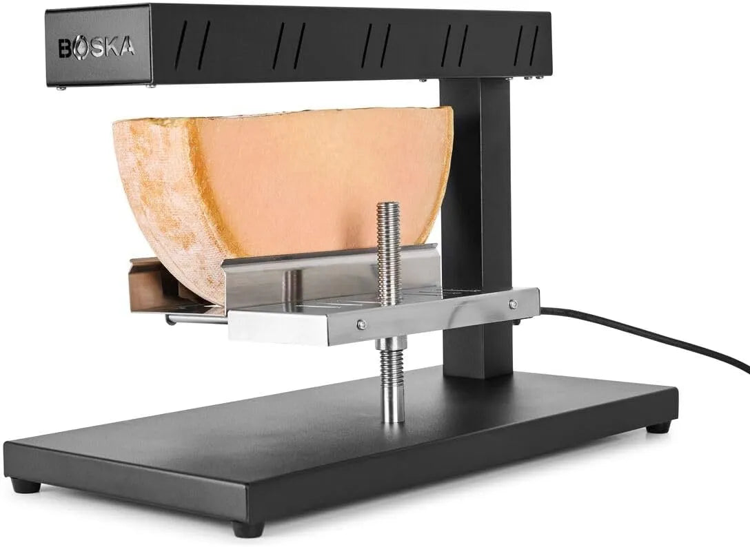 Lave-vaisselle, câble de 2 m, Boska Raclette Demi, Système professionnel avec mécanisme rotatif, compatible, finition noire