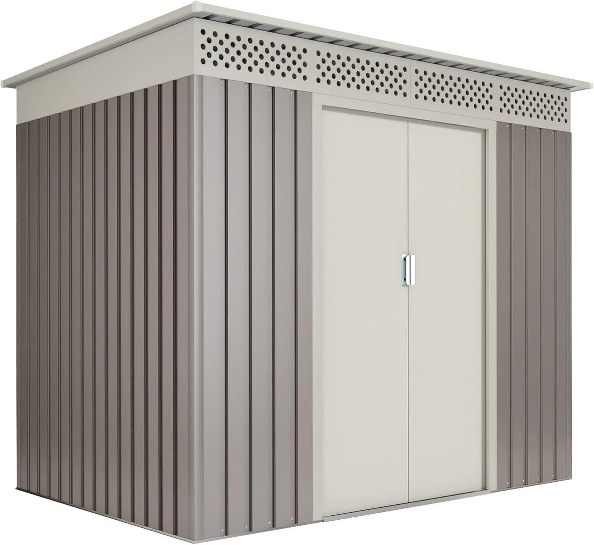 Abri de jardin 3.02m2, en métal Nykop