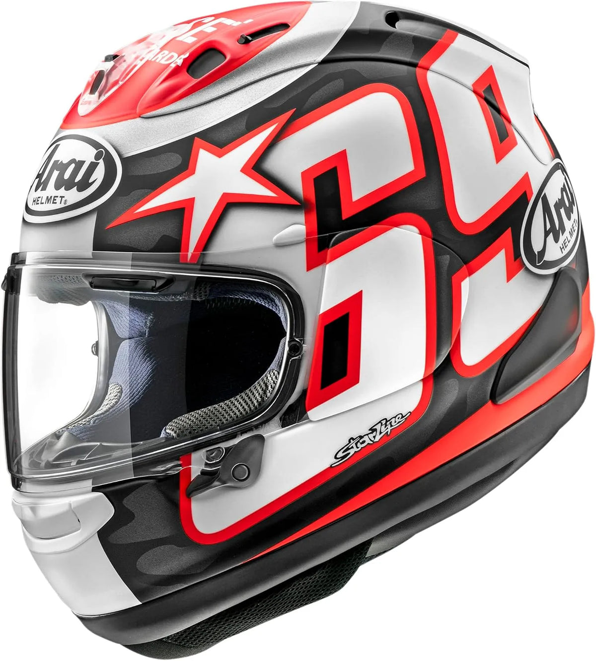Arai casque moto RX7, V EVO Nicky Hayden Reset Replica