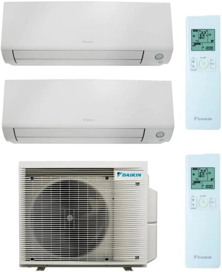 Climatiseur 12000 Daikin BlueEvolution, réversible à 2 unités intérieures, et 1 unité extérieure, BTU