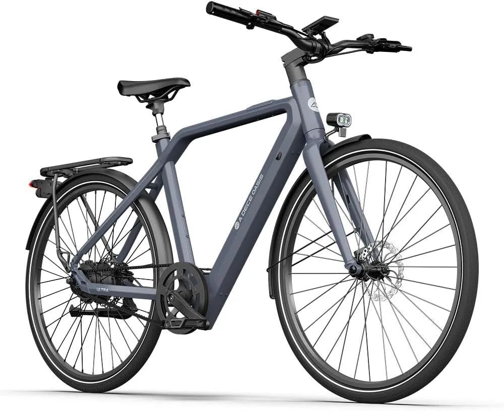 Vélo électrique Air30pro, Batterie 370 Wh, Autonomie jusqu'à 100 km, Moteur Bafang, Transmission par Courroie, GPS, 28', écran IPS 3,5', APP