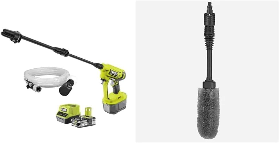 Ryobi modèle, capacité 182 L RAC749, Pistolet Haute Pression sans Fil à Batterie 18V One+ 22 Bars