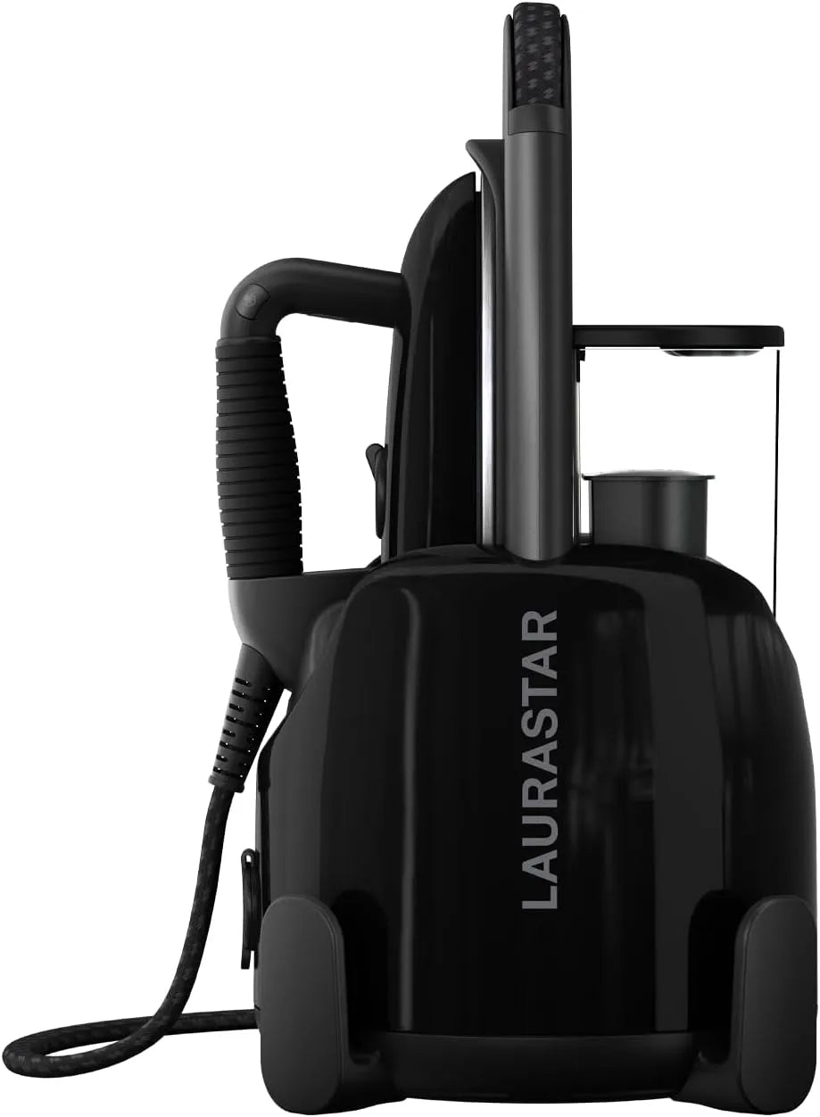 Modèle Plus Ultimate Black 3en1 Laurastar Lift, Centrale Vapeur Nomade, Repasse, Vapeur Hygiénique, Repassage Vertical, finition noire
